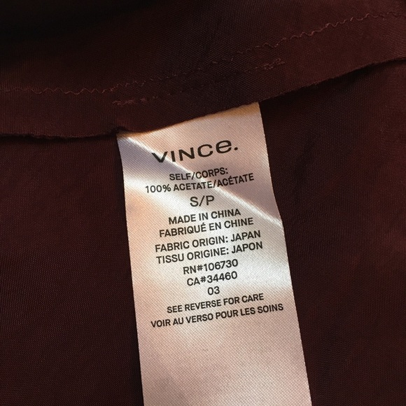NWT Vince satin slip dress small - Picture 8 of 8